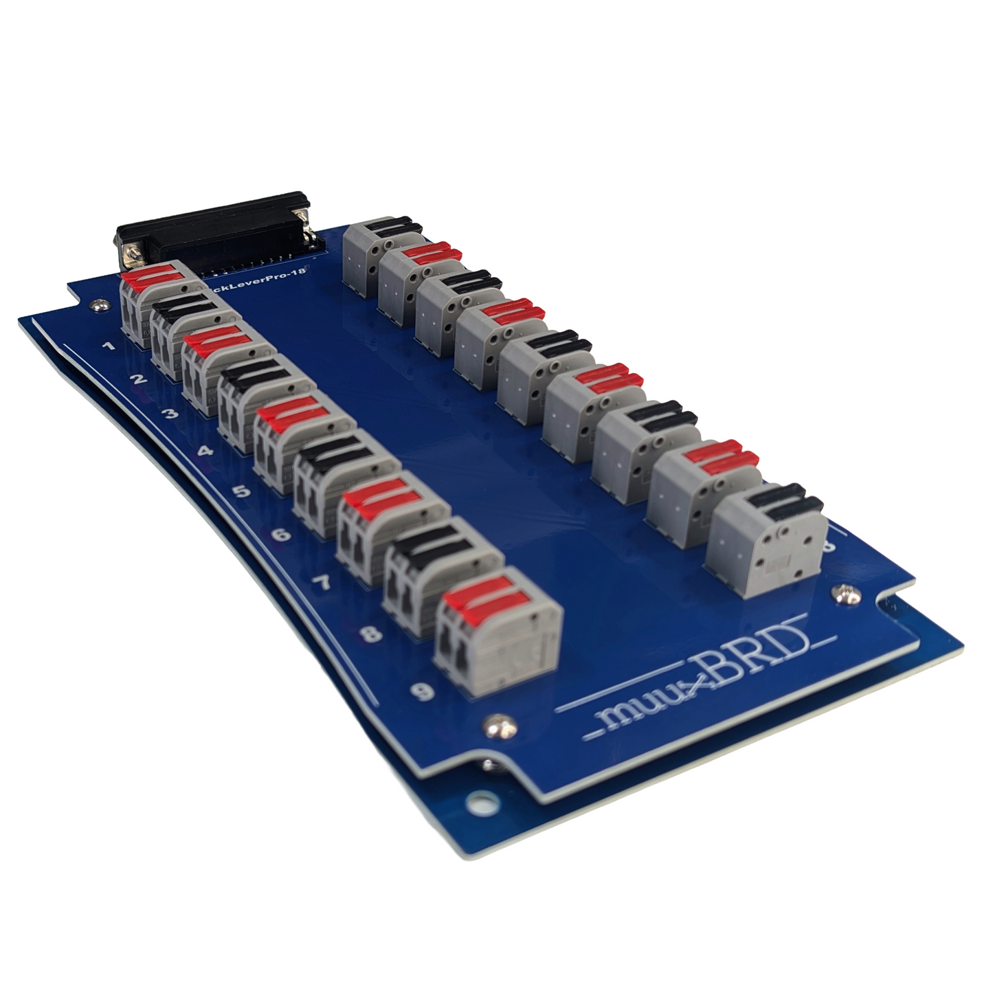 QuickLeverPRO-18 slat at an angle for use with Cobra firing system for use with traditional electric matches.