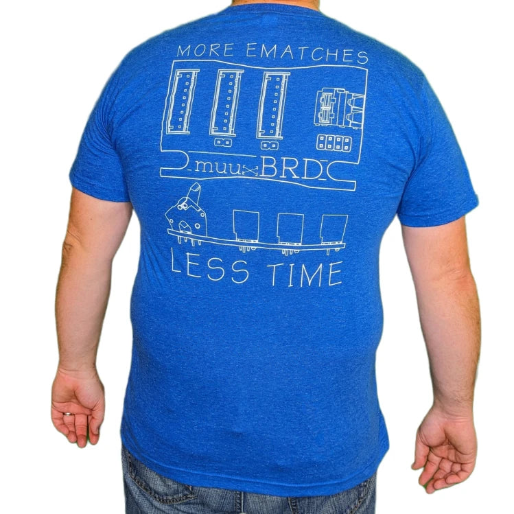 muuxBRD QuickSplit t-shirt More Ematches Less Time