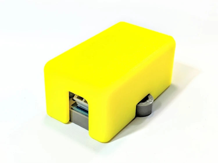 QS-4 breakout board inside of an enclosure.