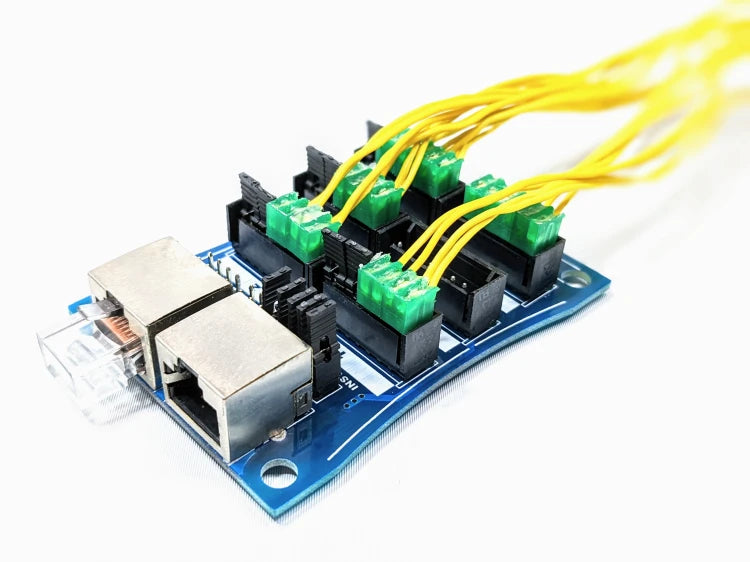 QuickSplit-6x4S QS-6x4S 6-cue series slat with MJG ematches connected
