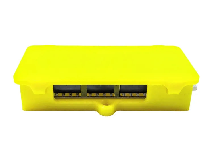 Side profile of a Mongoose QC-24-1 QuickPlug slat inside a protective enclosure