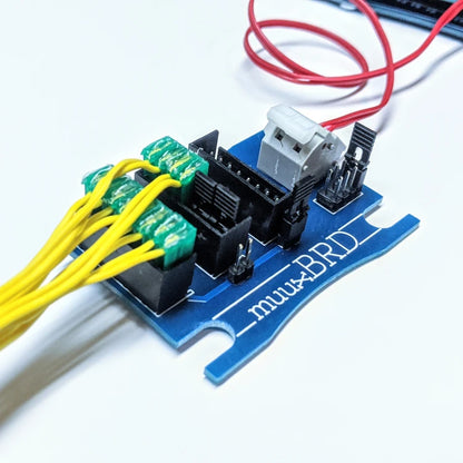 QuickSplit-12 breakout board with several MJG ematches wired in series