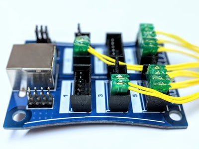 QuickSplit-6x4 QS-6x4 6-cue slat with MJG ematches connected