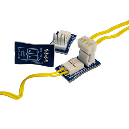 muuxBRD QS-2 to connect two QuickConnect or QuickPlug ematches in series in seconds!
