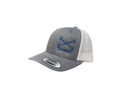 muuxBRD SnapBack hat with white mesh back