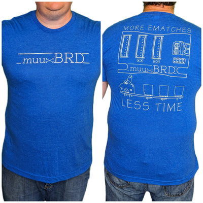muuxBRD QuickSplit t-shirt More Ematches Less Time