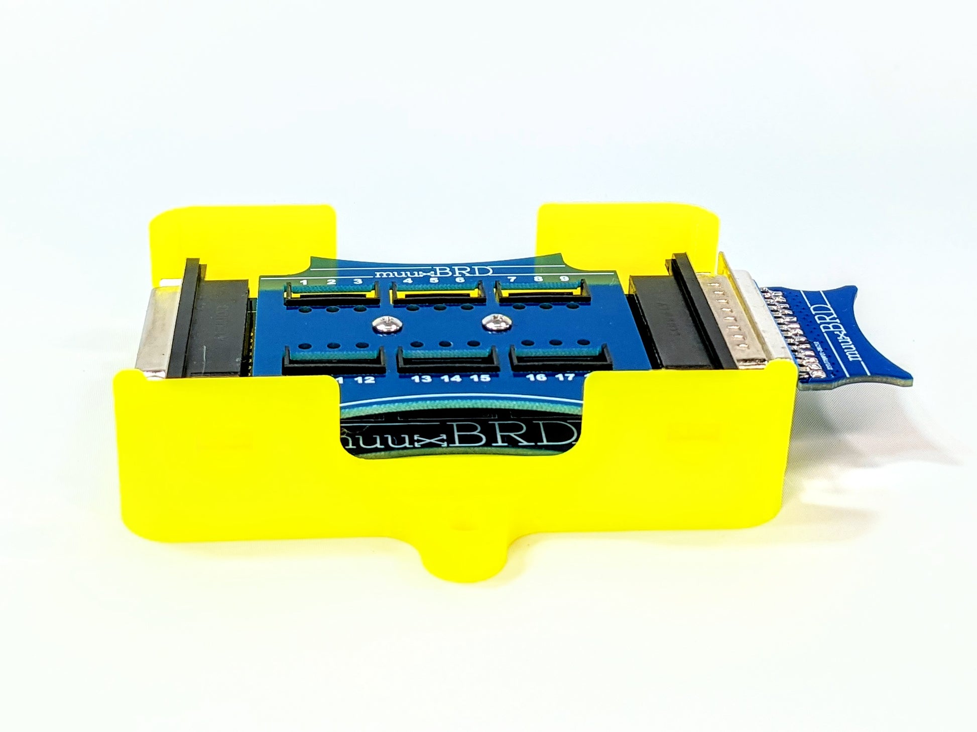 QC-18 with DB25 Shunt Installed and in an enclosure (Legacy Design)