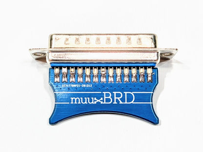 DB25 Shunt with muuxBRD logo