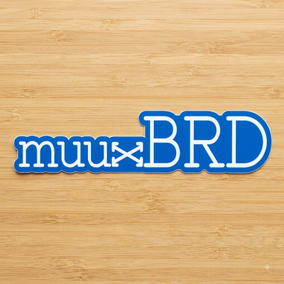 muuxBRD Sticker