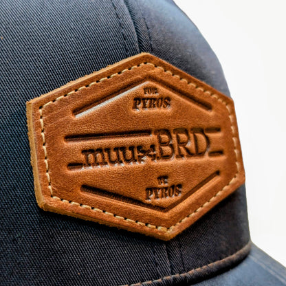 muuxBRD Leather Patch Hat