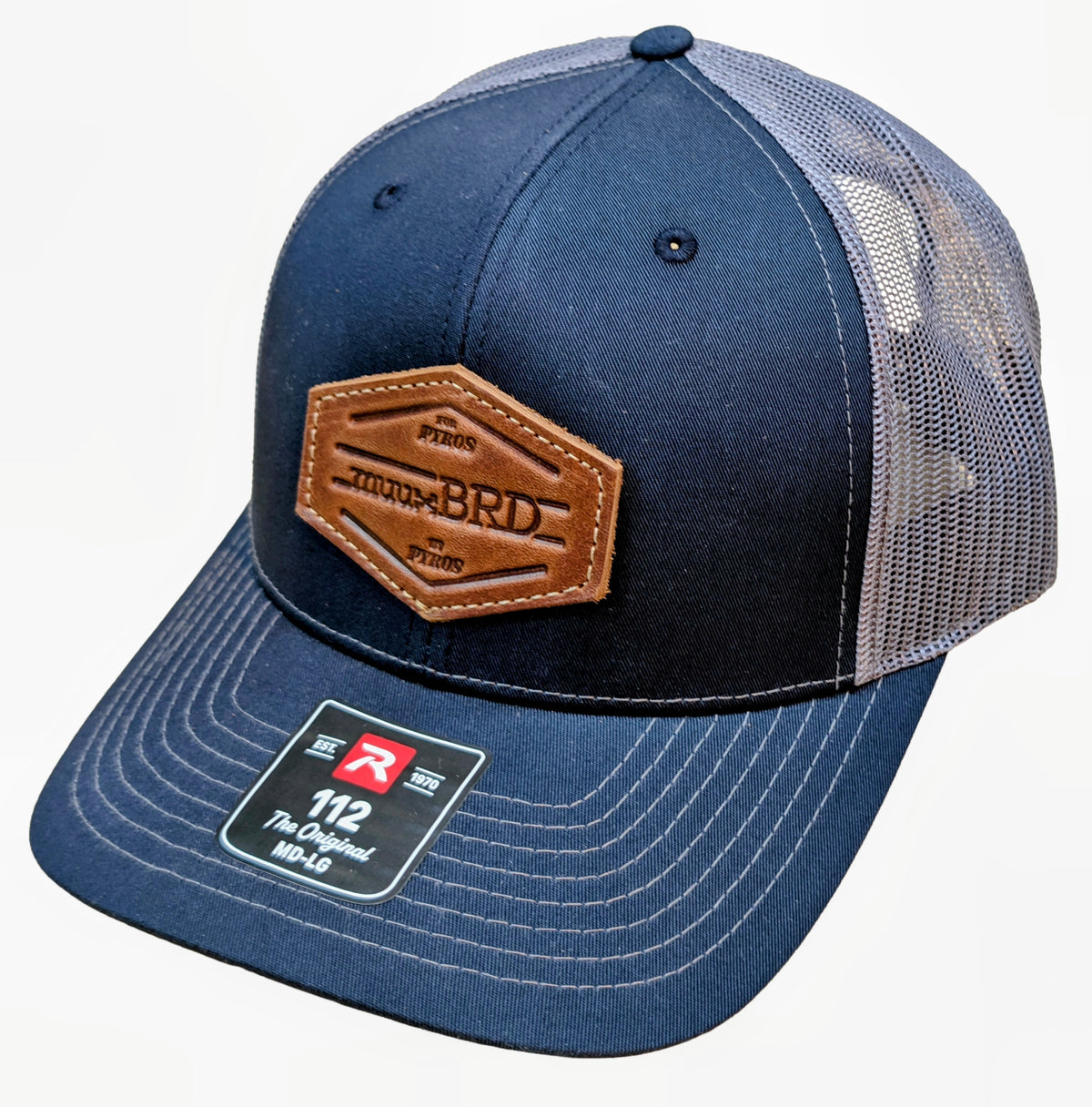 muuxBRD Leather Patch Hat