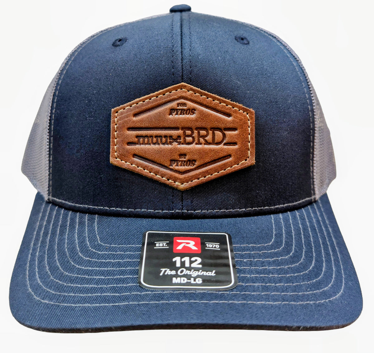 muuxBRD Leather Patch Hat