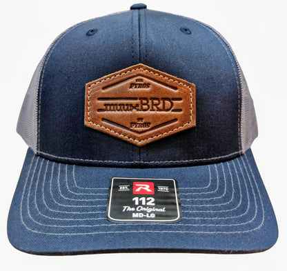 muuxBRD Leather Patch Hat