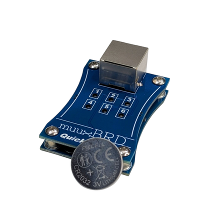 QT-6 with a CR2032 battery