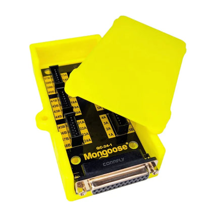 Simplifire Mongoose QC-24-1 QuickPlug slat inside a protective enclosure