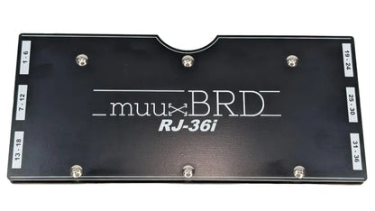 Top down view of the RJ-36i RJ45 breakout board