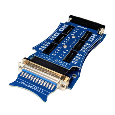 QC-24S Mongoose 24-cue series slat with DB25 shunt installed