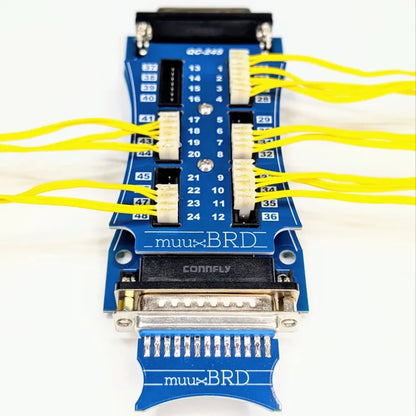 QC-24S Mongoose 24-cue series slat with DB25 shunt installed